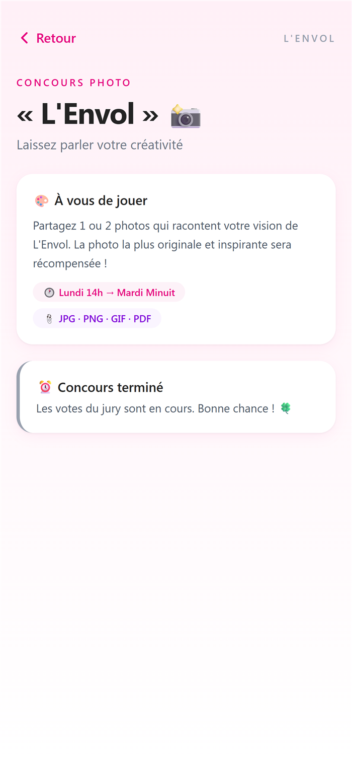 Concours photo à vos couleurs